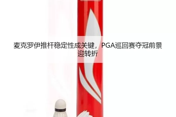 麦克罗伊推杆稳定性成关键，PGA巡回赛夺冠前景迎转折